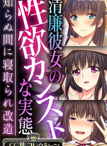 清廉彼女の性欲カンストな実態 〜知らぬ間に寝取られ改造〜【CG集コレクション】 モザイク版